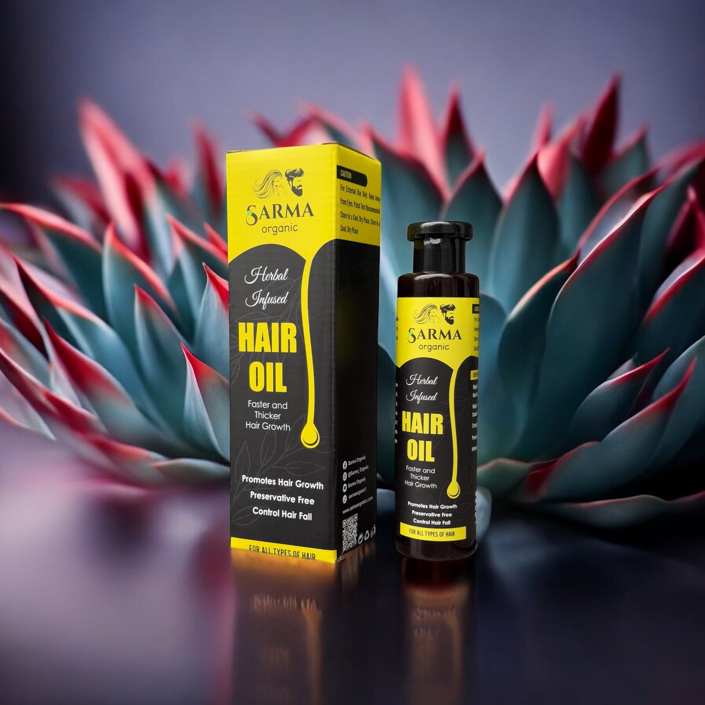 Herbal infused Hair Oil