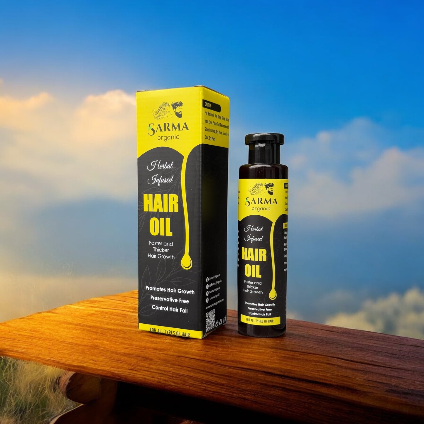 Herbal infused Hair Oil