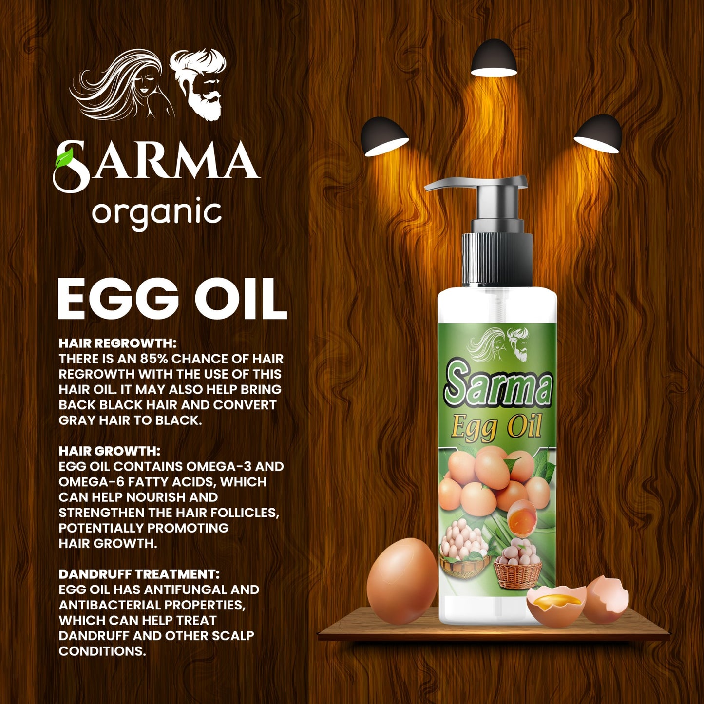 Sarma Egg Oil
