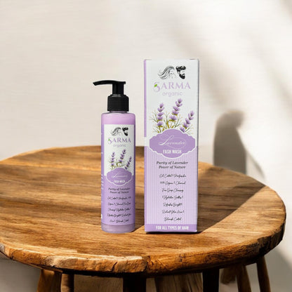 Lavender Face Wash – Sarma Organic