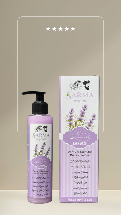 Lavender Face Wash – Sarma Organic