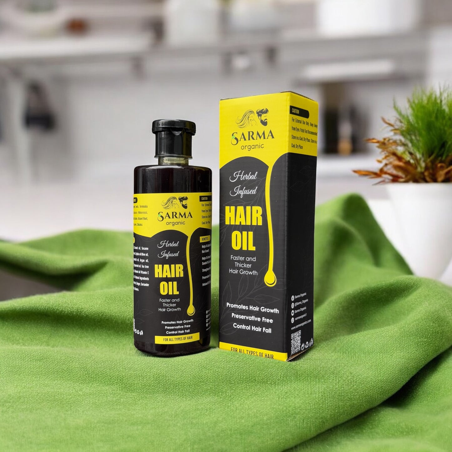 Herbal infused Hair Oil