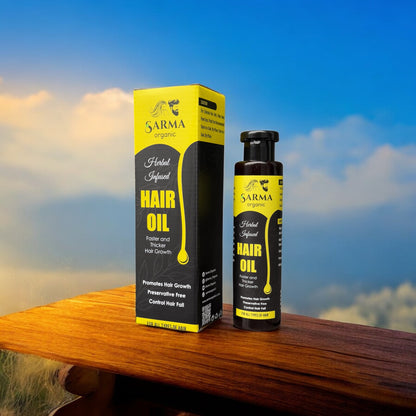 Herbal infused Hair Oil