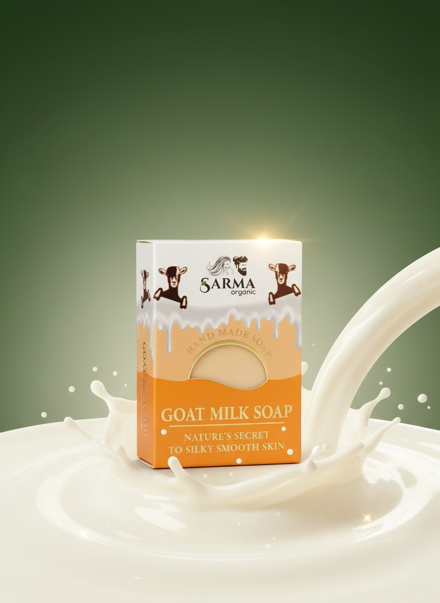 Goat Milk & Rice Whiting Tightening Soap