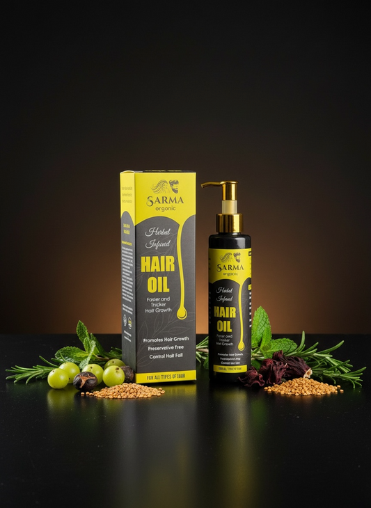 Herbal infused Hair Oil