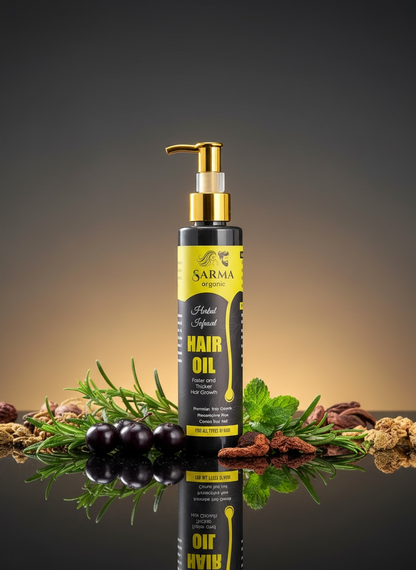 Herbal infused Hair Oil
