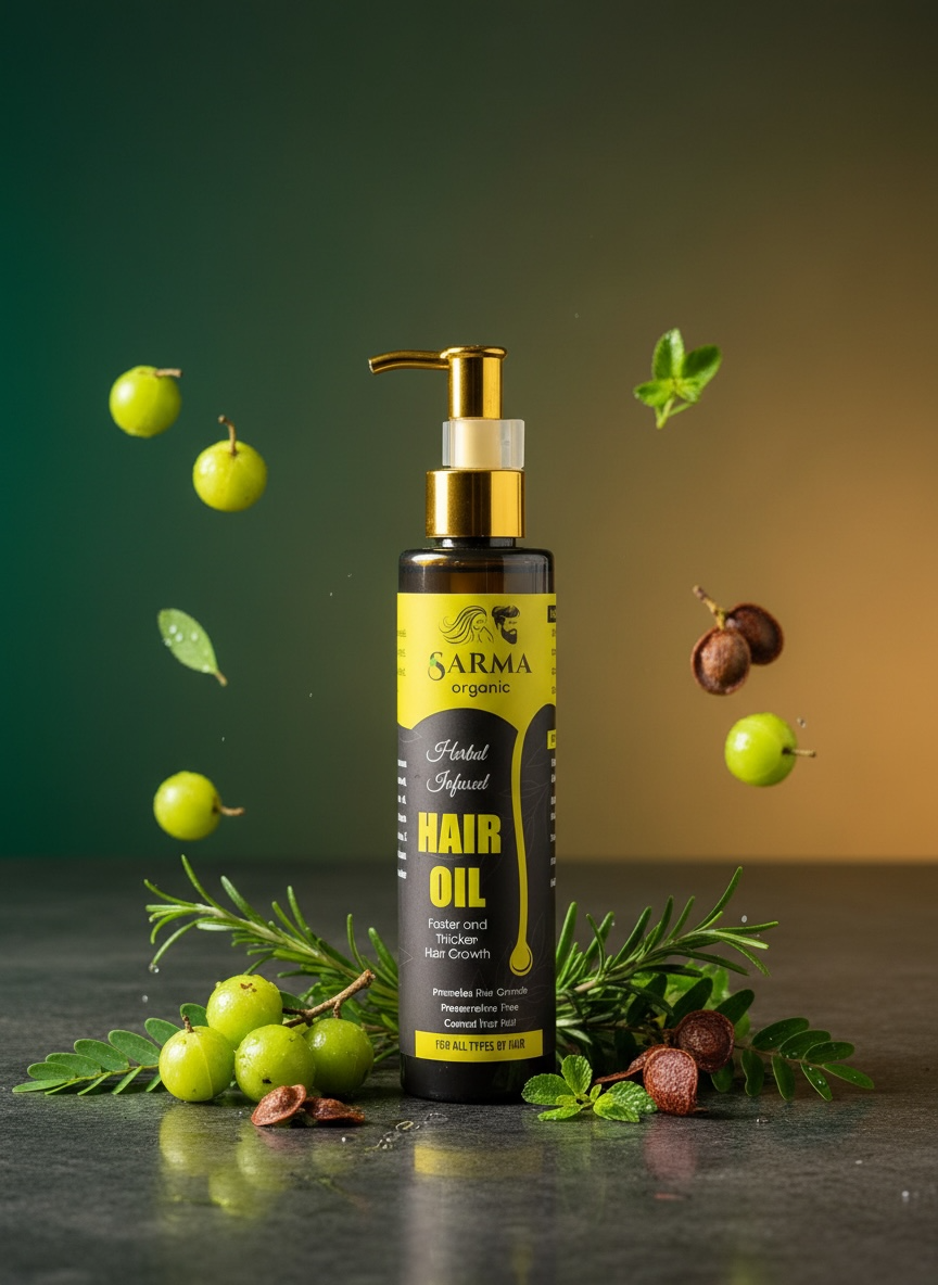 Herbal infused Hair Oil