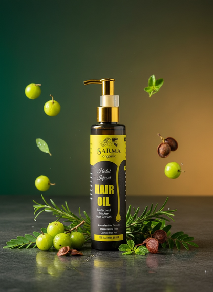 Herbal infused Hair Oil